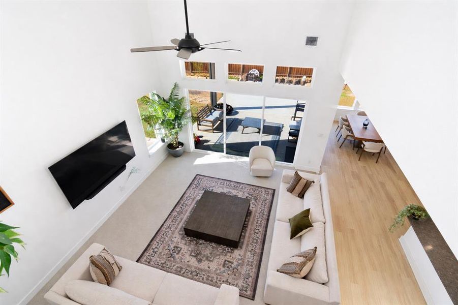 Furnished interior view inside a new home in , Hickory Creek (Image 7).