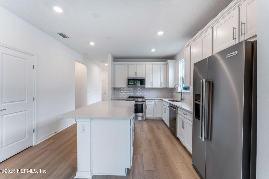 Furnished interior view inside a new home in Del Webb Wildlight, Wildlight (Image 7).