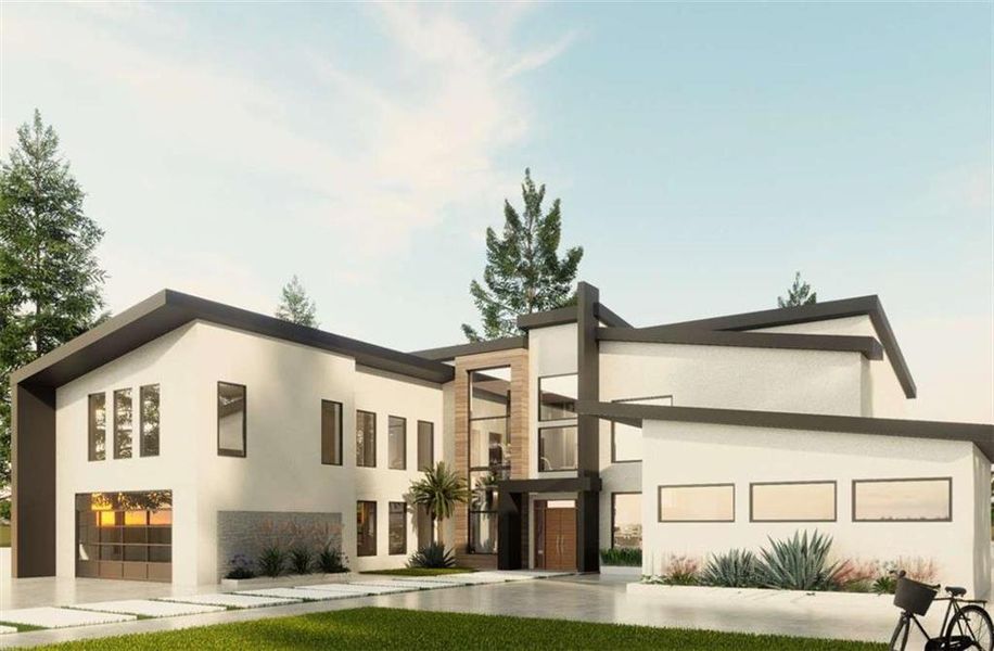 Front exterior of a new home in , McDonough, GA, highlighting curb appeal (Image 1).