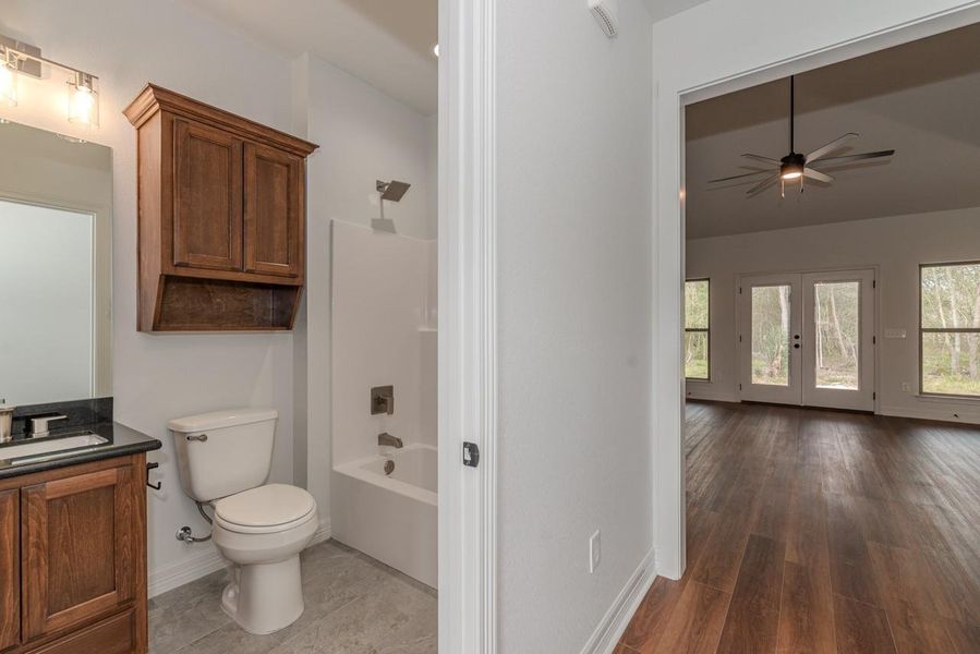 Furnished interior view inside a new home in , Beaumont (Image 15).