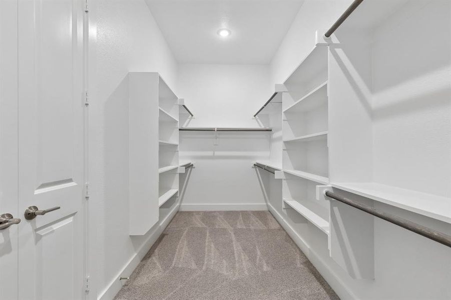 Furnished interior view inside a new home in Painted Tree Woodland West, McKinney (Image 10).