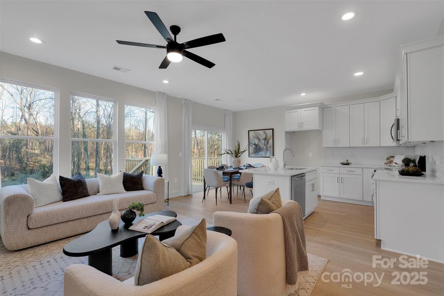 Open Concept - Natural Light