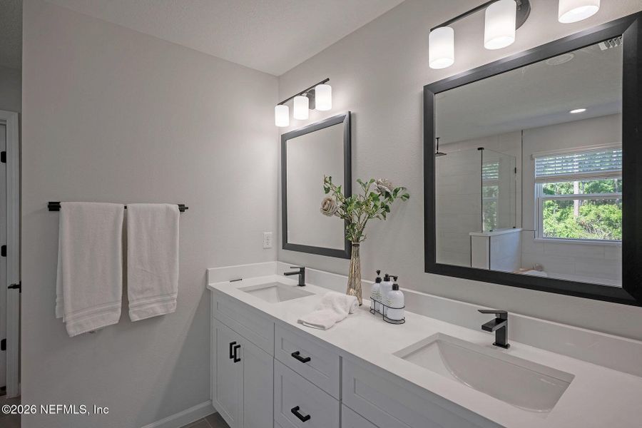 Furnished interior view inside a new home in , St. Johns (Image 11).
