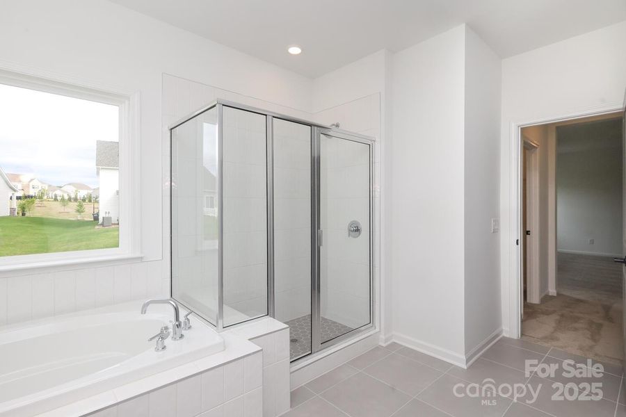 Furnished interior view inside a new home in Estates at Sugar Creek, Indian Land (Image 11).