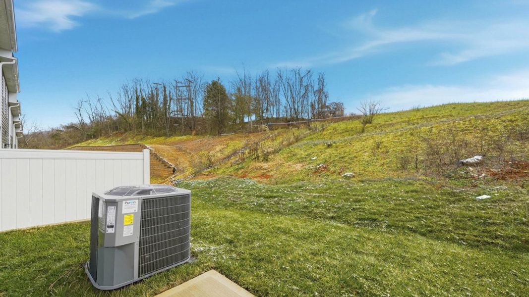 Exterior details and patio area of a home in The Arbor Townhomes, Kingsport (Image 3).