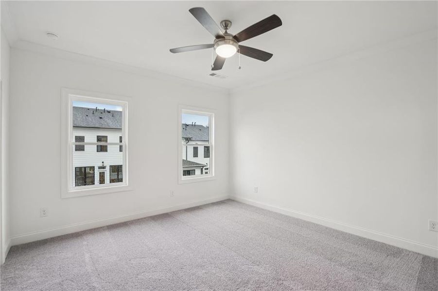 Spacious, unfurnished interior of a new home in Palisades Townhomes, Cumming (Image 25).