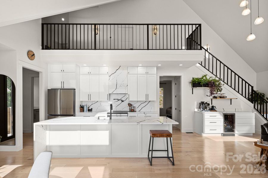 Furnished interior view inside a new home in , Hendersonville (Image 5).