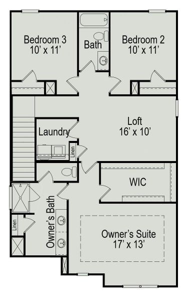 The Brambling Second Floor Plan The Brambling Second Floor Plan