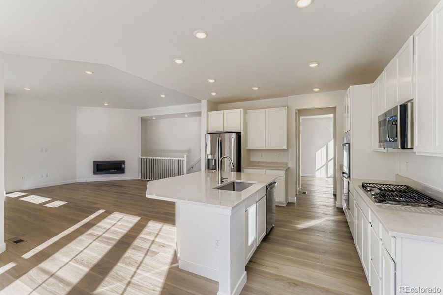 Furnished interior view inside a new home in Macanta: The Grand Collection, Castle Rock (Image 4). Furnished interior view inside a new home in Macanta: The Grand Collection, Castle Rock (Image 4).