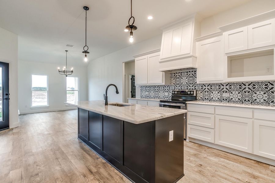 Representative furnished interior of a home built from the Dallington by Trinity Classic Homes in Zion Trails, Poolville (Image 4). Representative furnished interior of a home built from the Dallington by Trinity Classic Homes in Zion Trails, Poolville (Image 4).
