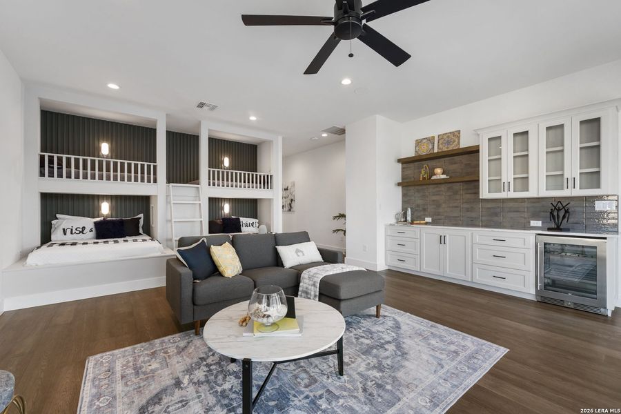 Furnished interior view inside a new home in , Kingsland (Image 14).
