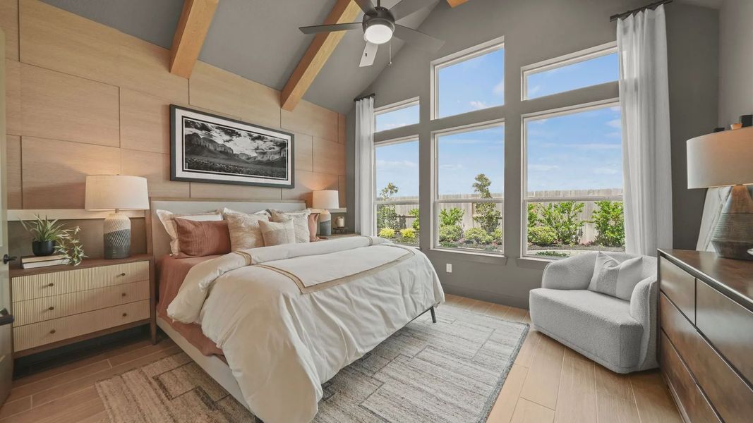 Furnished interior view inside a new home in Grange, Katy (Image 24).