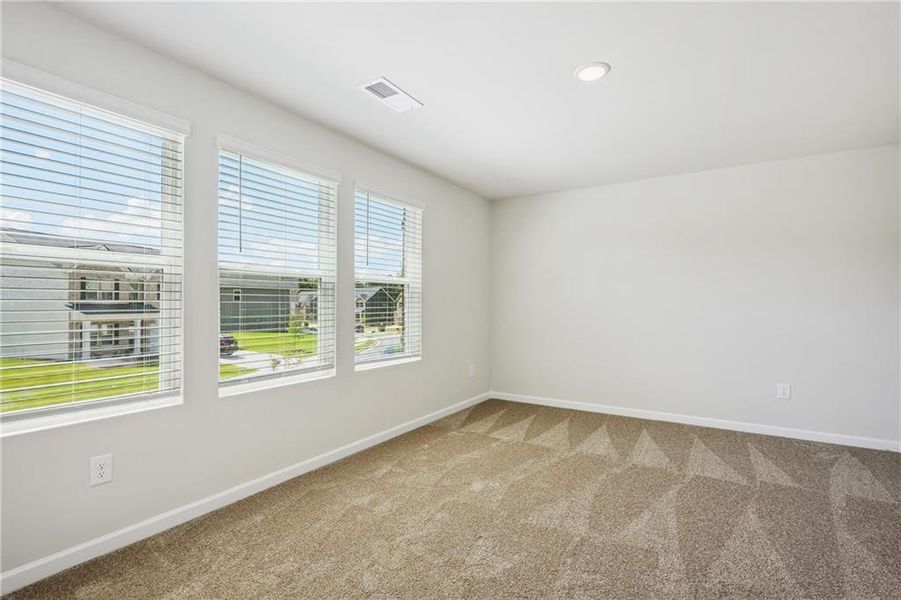 Spacious, unfurnished interior of a new home in River Walk Farm, Covington (Image 24). Spacious, unfurnished interior of a new home in River Walk Farm, Covington (Image 24).