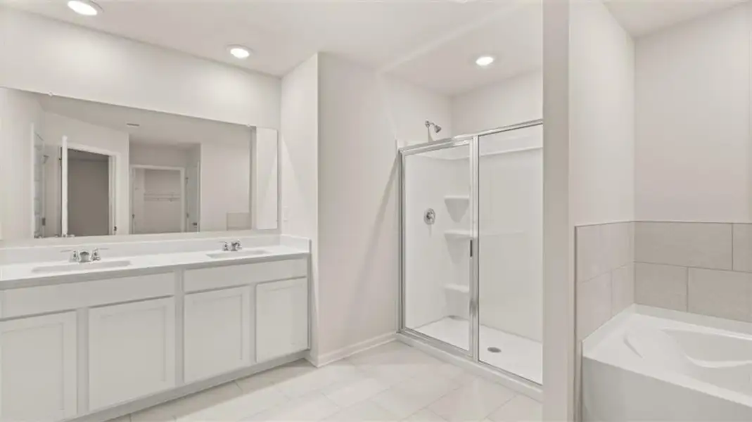 Furnished interior view inside a new home in , Loganville (Image 5). Furnished interior view inside a new home in , Loganville (Image 5).