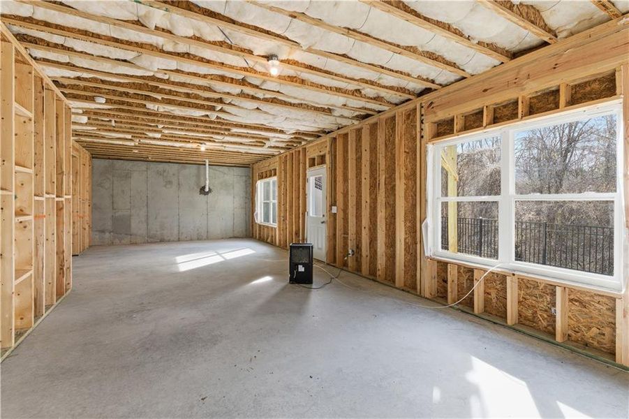 In-progress construction of a new home in The Reserve at Chapel Hill Phase II, Douglasville, GA (Image 25).