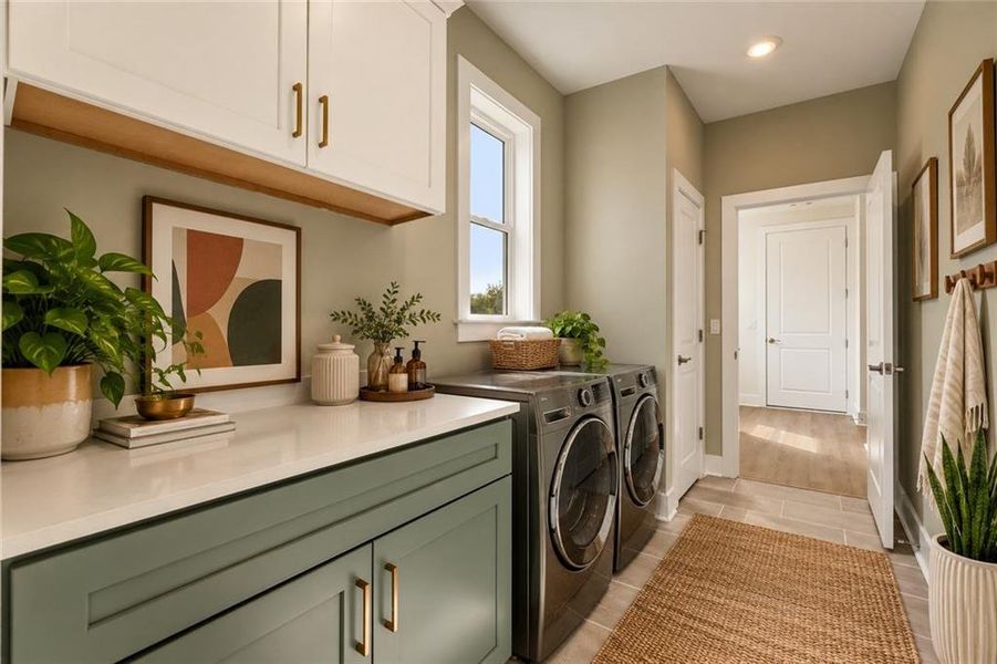 Furnished interior view inside a new home in Bay Creek Overlook, Loganville (Image 8).