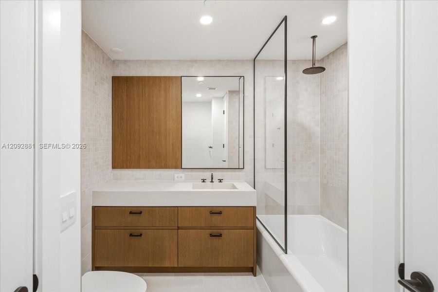 Furnished interior view inside a new home in , Miami (Image 14). Furnished interior view inside a new home in , Miami (Image 14).