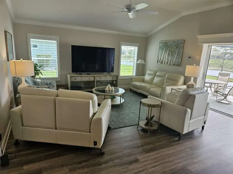 Furnished interior view inside a new home in , The Villages (Image 4).