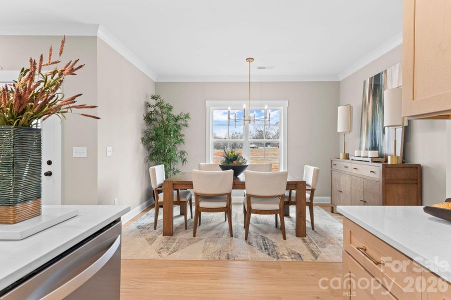 Furnished interior view inside a new home in , Lexington (Image 11).