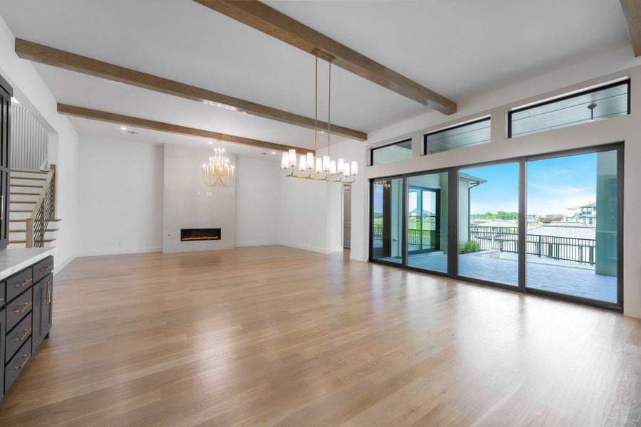 Spacious, unfurnished interior of a new home in Montclair, Prosper (Image 59).