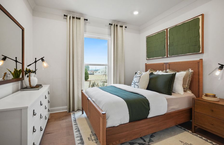Furnished interior view inside a new home in Elmbrook, Indian Trail (Image 43).