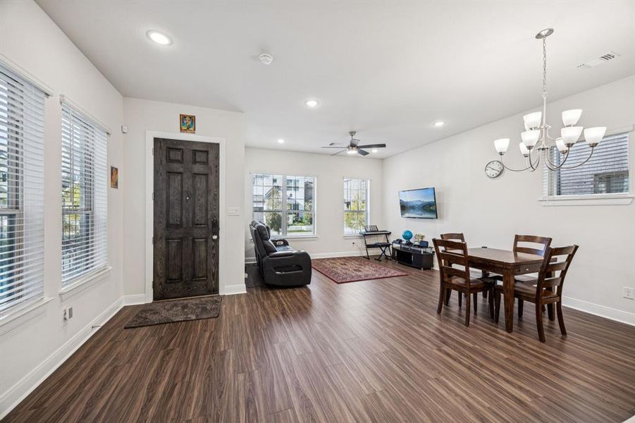 Furnished interior view inside a new home in , Euless (Image 14).