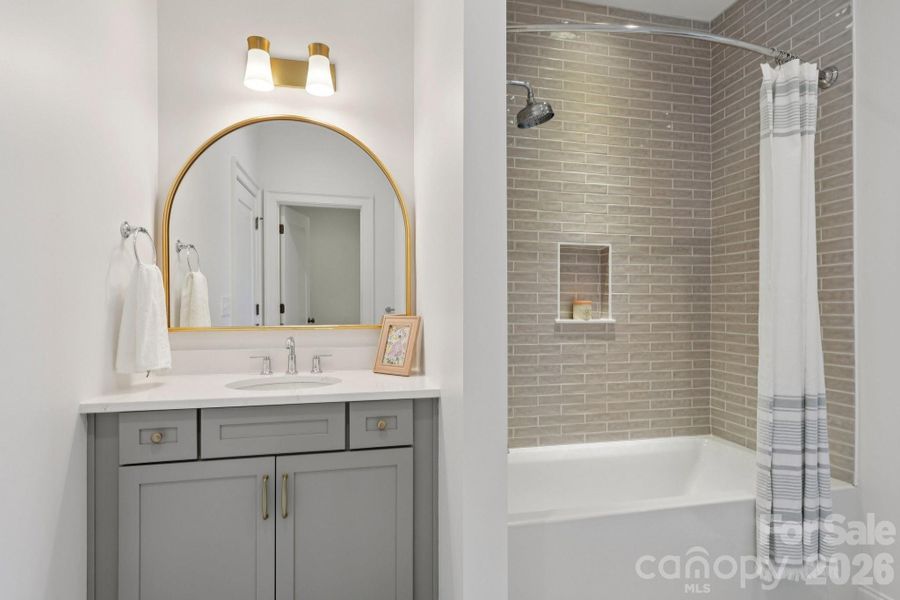 Furnished interior view inside a new home in , Charlotte (Image 15). Furnished interior view inside a new home in , Charlotte (Image 15).