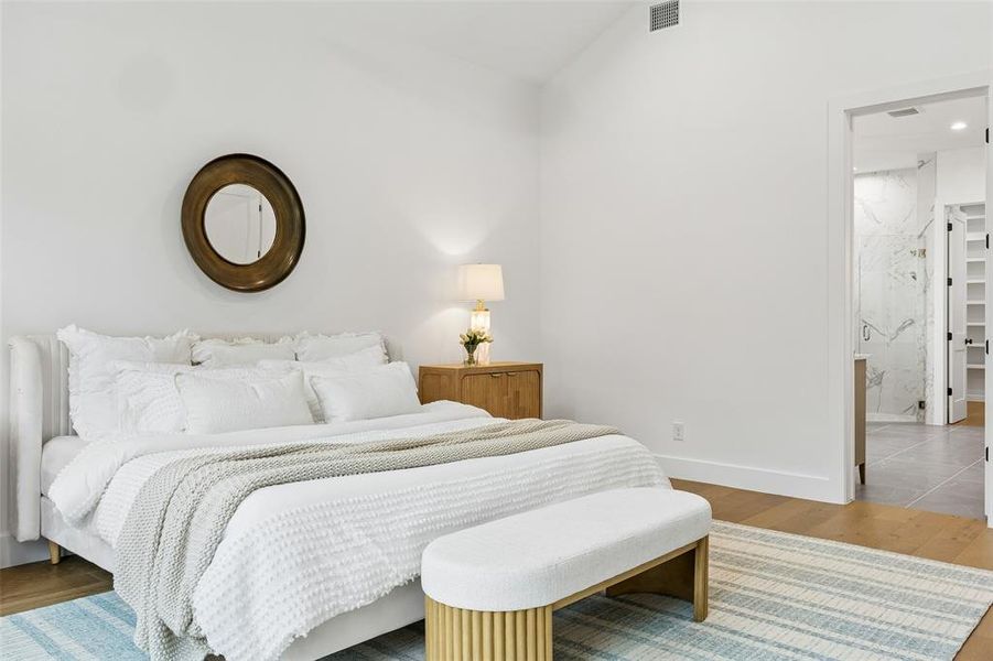 Furnished interior view inside a new home in , Midlothian (Image 16).