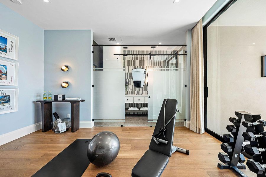 Furnished interior view inside a new home in , Boca Raton (Image 37).