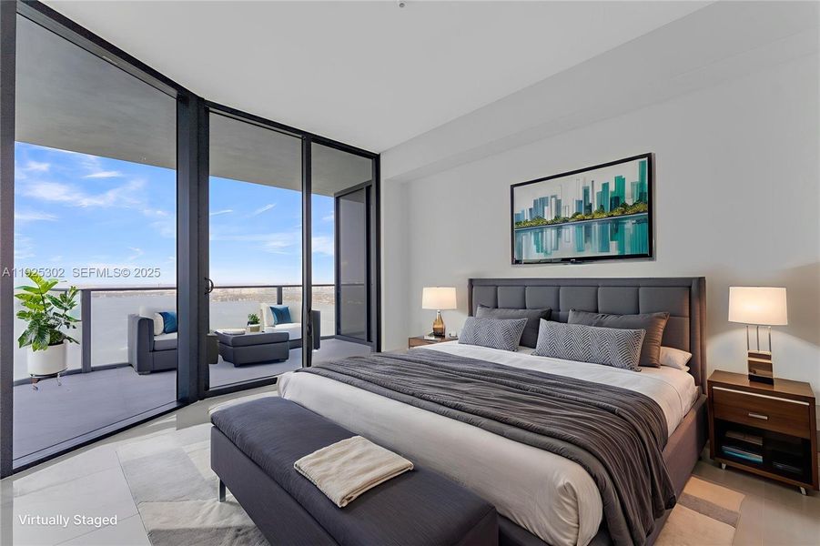 Furnished interior view inside a new home in Aria Reserve, Miami (Image 12).