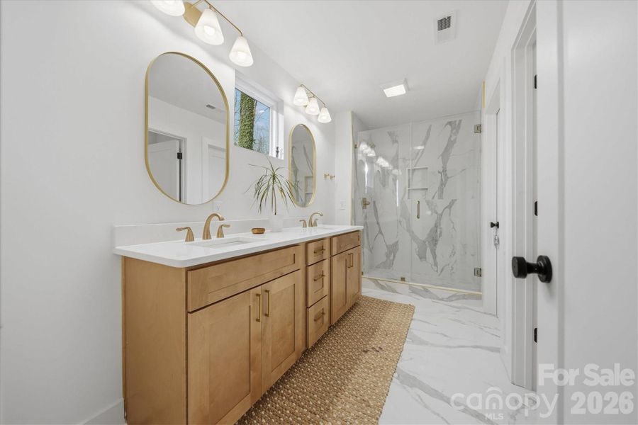 Furnished interior view inside a new home in , Conover (Image 29).