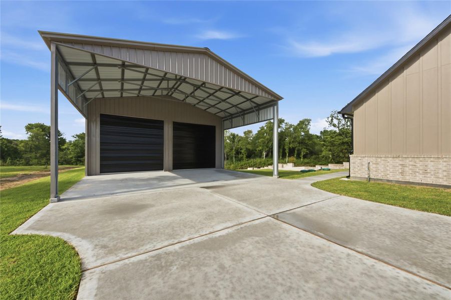 Exterior details and patio area of a home in , Baytown (Image 28). Exterior details and patio area of a home in , Baytown (Image 28).