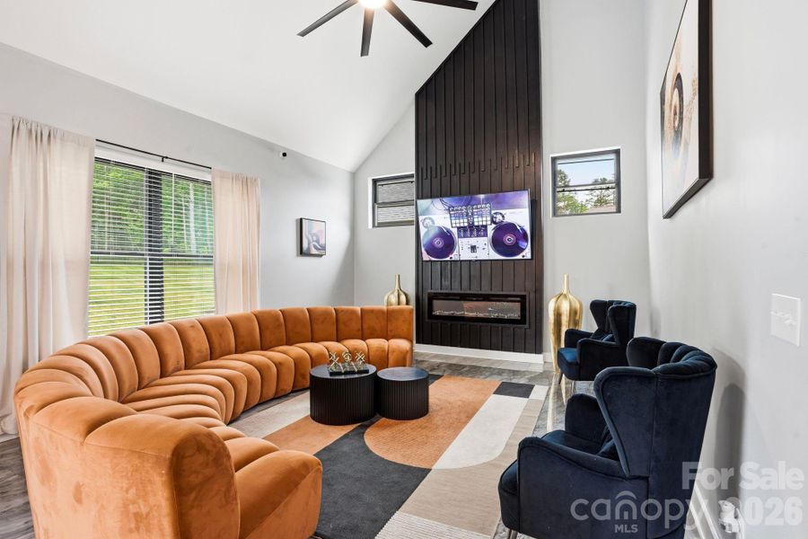 Furnished interior view inside a new home in , Charlotte (Image 14).
