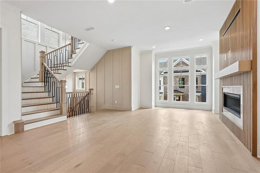 Spacious, unfurnished interior of a new home in Park Walke, Alpharetta (Image 47).