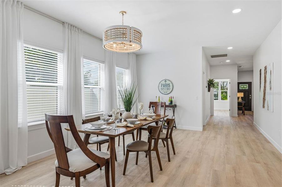 Furnished interior view inside a new home in , St. Petersburg (Image 19).