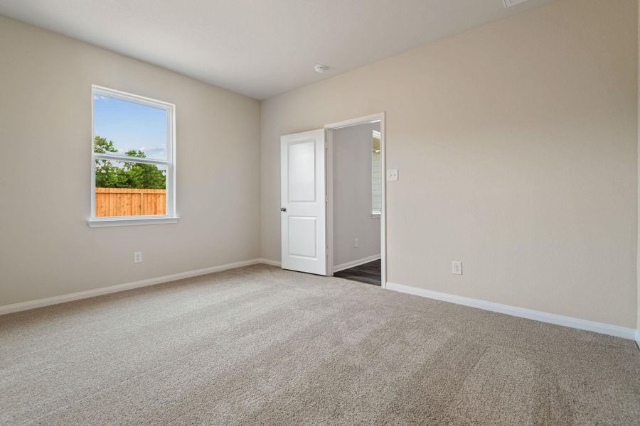 Spacious, unfurnished interior of a new home in Trails at Cochran Ranch, Waller (Image 17). Spacious, unfurnished interior of a new home in Trails at Cochran Ranch, Waller (Image 17).