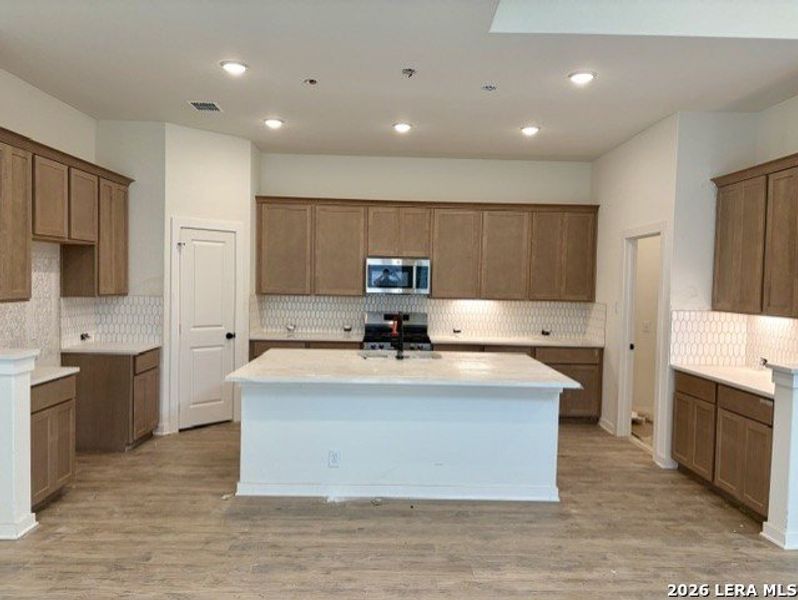 Furnished interior view inside a new home in The Crossvine, Schertz (Image 6).