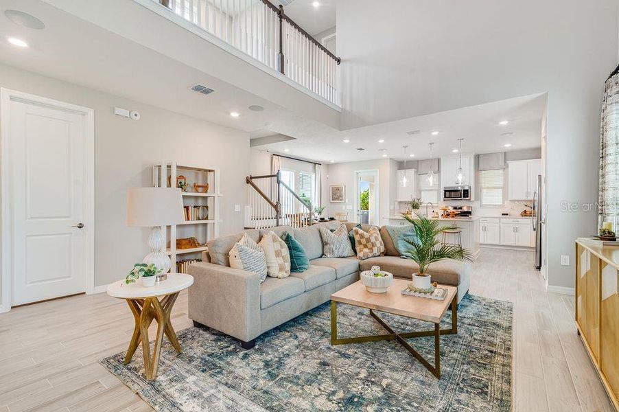 Furnished interior view inside a new home in The Waters at Center Lake Ranch, St. Cloud (Image 13).
