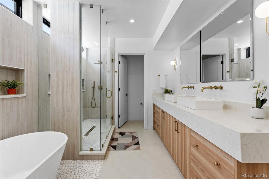 Furnished interior view inside a new home in , Denver (Image 13).