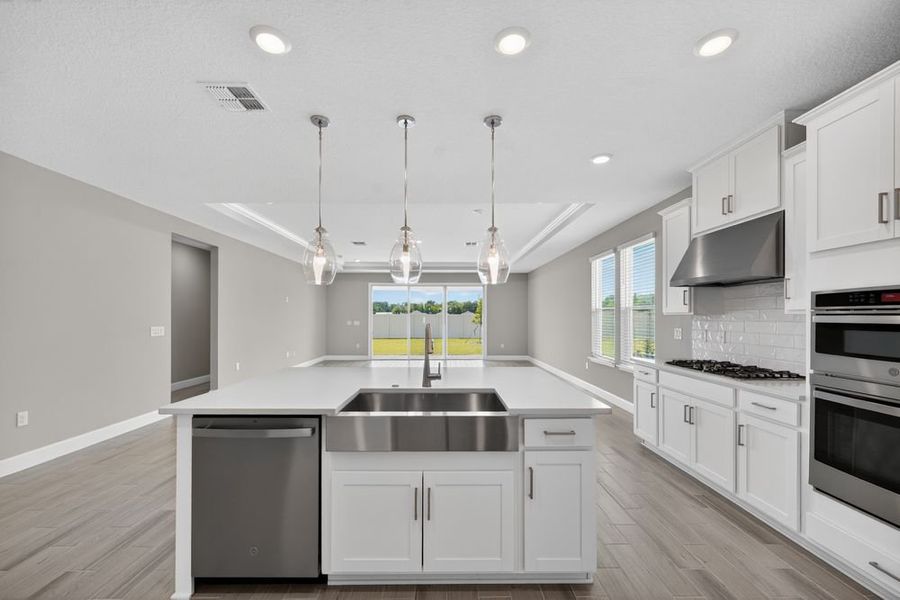 Furnished interior view inside a new home in Headwaters at Lofton Creek, Yulee (Image 8).