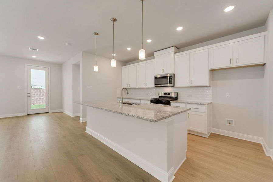 Furnished interior view inside a new home in Walden Pond, Forney (Image 9).
