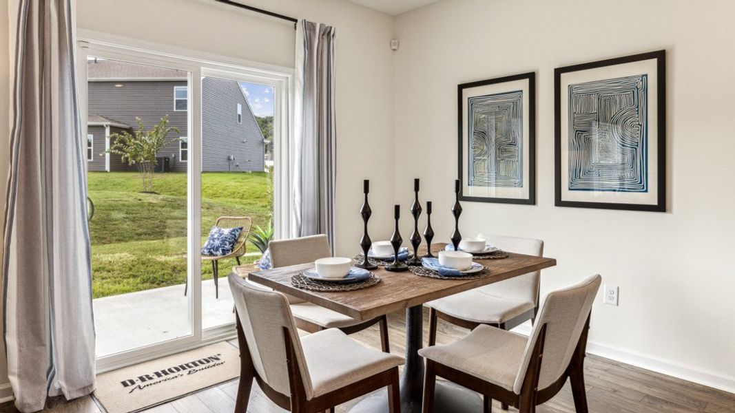 Furnished interior view inside a new home in Millstone Village, Morristown (Image 5).
