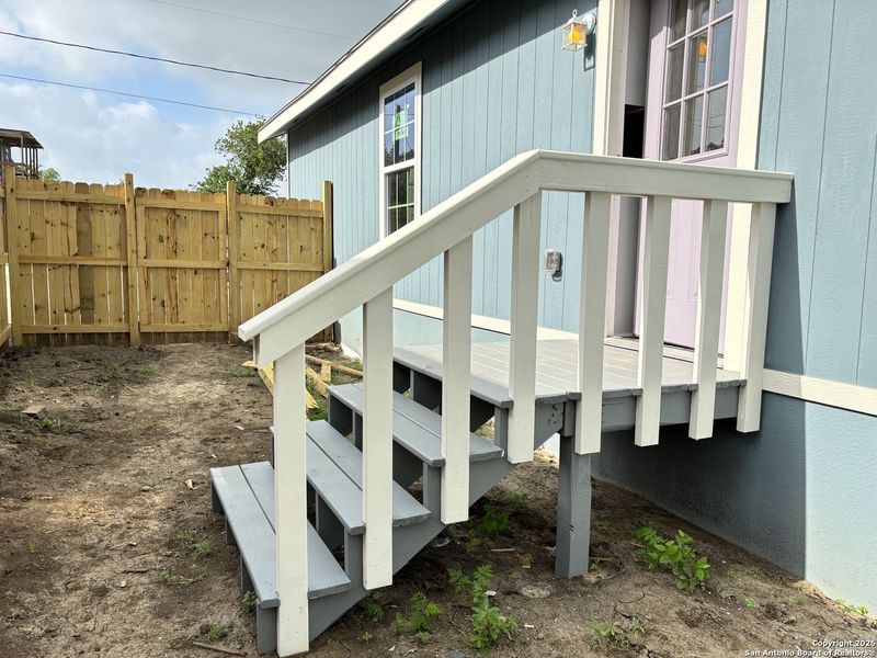 Exterior details and patio area of a home in , Nixon (Image 22). Exterior details and patio area of a home in , Nixon (Image 22).