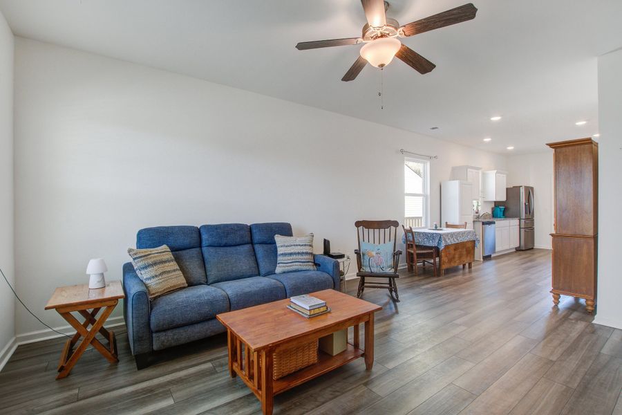 Furnished interior view inside a new home in Pender Woods at Cane Bay, Summerville (Image 17).