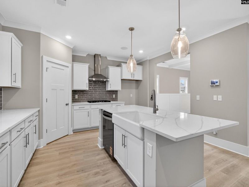 Furnished interior view inside a new home in Collins Cove, Chapin (Image 12).