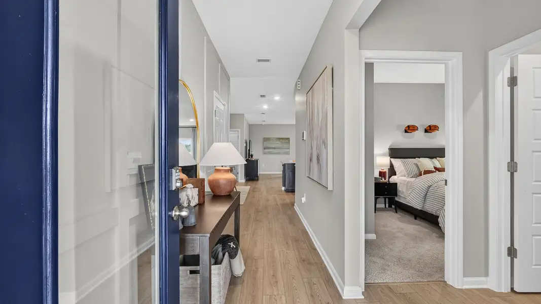 Furnished interior view inside a new home in Copes Landing, Jacksonville (Image 4).