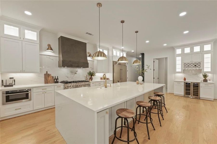Furnished interior view inside a new home in , Grayson (Image 11).