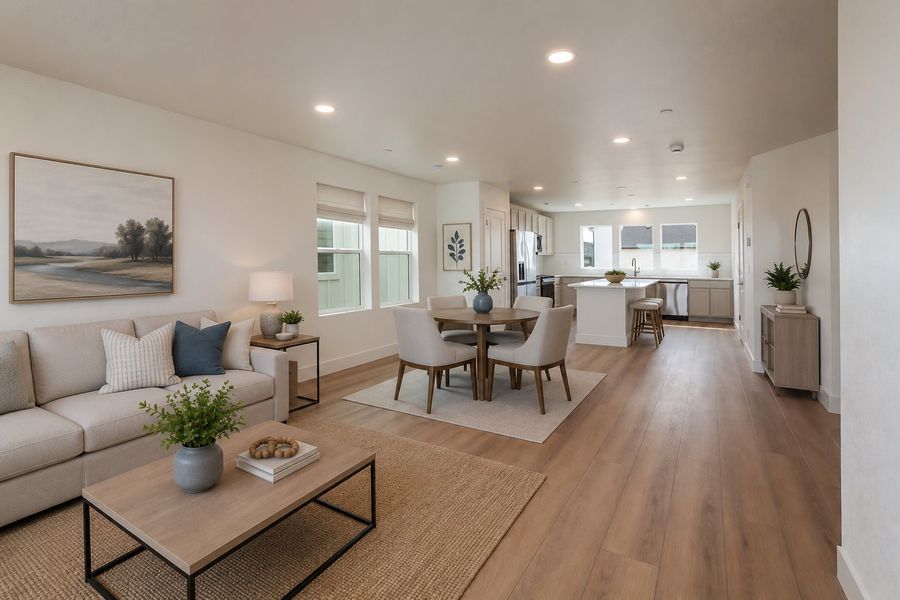 Furnished interior view inside a new home in Bloom, Fort Collins (Image 8).