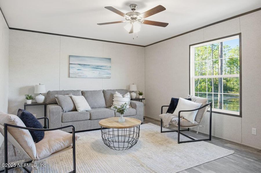 Furnished interior view inside a new home in , Interlachen (Image 13).