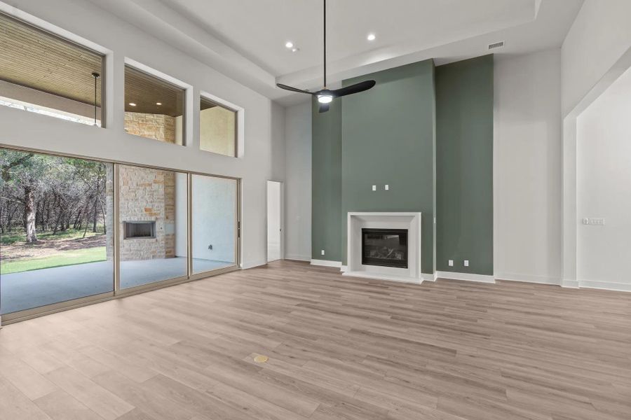 Hereford B family room